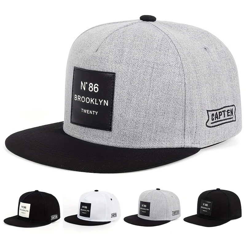 

Unisex Brooklyn Print Label Embroidery Hip-hop Hats Outdoor Adjustable Casual Baseball Caps Sunscreen Hat Sports Golf Cap