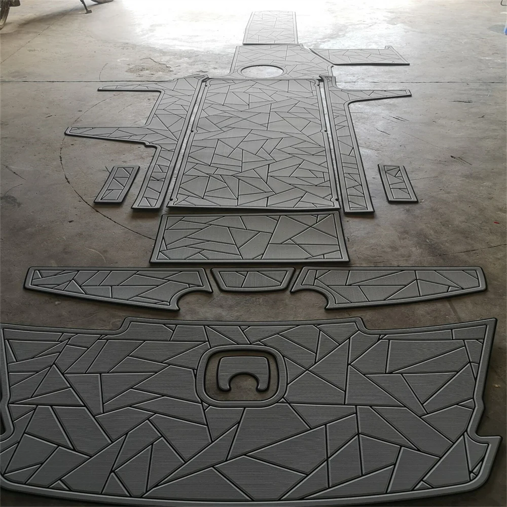 Swim Platform Cockpit Pad Boat EVA Foam Teak Deck Floor Mat For Boat 2014-2017 AXIS T22