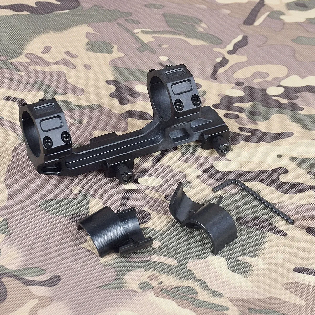 Tactical SUPER PERCISION GEISSELE AR15 Scope Mount 25.4mm 30mm Rings Optical Sight Mount With ROF-45/90 RMR RAISER Mount