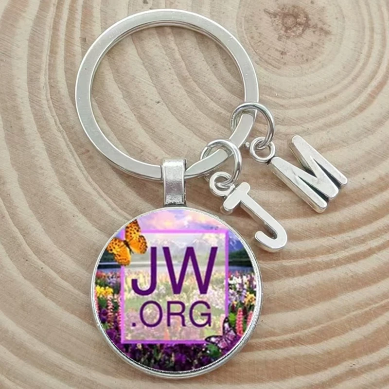 New Classic Jw.Org Jewelry Pendant Fashion Art Glass Cabochon Lord Photo Pendant Keychain Car Bag Trinket Gift