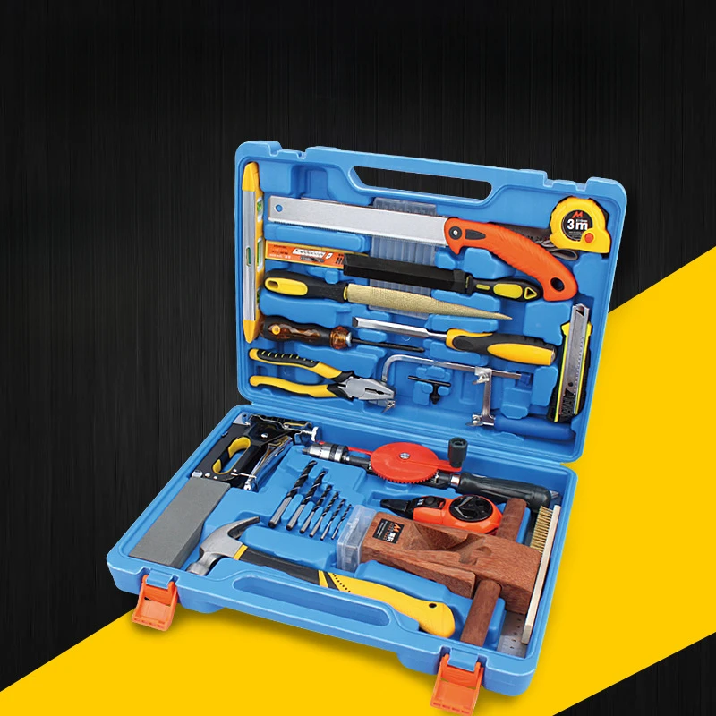 General Tool Kit Woodworking Tools Holder Professional Household Carpentry Repairing Tools and Accessories Hand Tool Sets