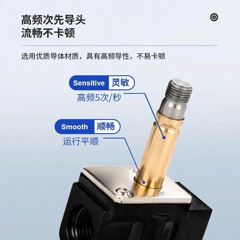 2P025-06 08 Normally Closed 2 Way Solenoid Valve 1/8 1/4 Inch Pneumatic Air Gas Valve