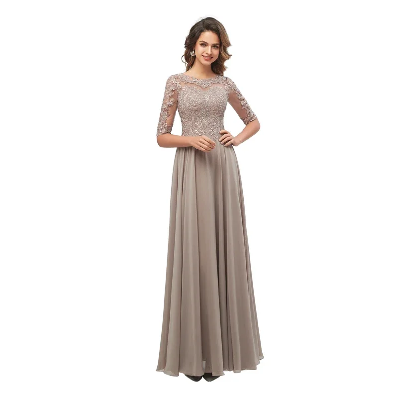 Elegant Grey Lace T…