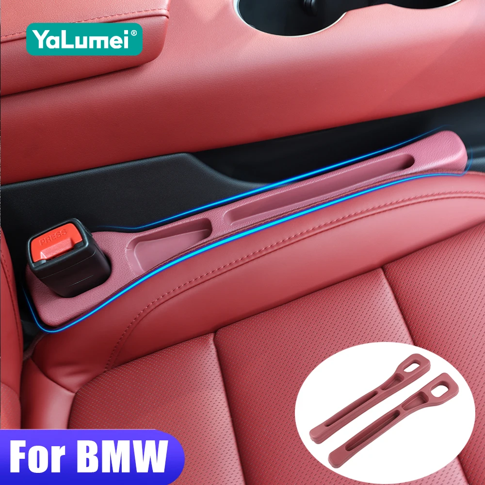 For BMW X1 E84 F48 X2 F39 X3 E83 F25 X4 F26 X5 E53 E70 F15 F85 X6 E71 E72 Car Seat Gap Filler Bag Box Accessories