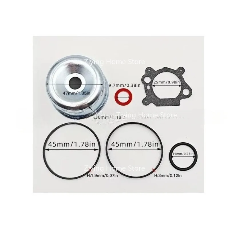

Suitable for Lawn Mower Accessories, Carburetor Repair Kit, Iron Cover