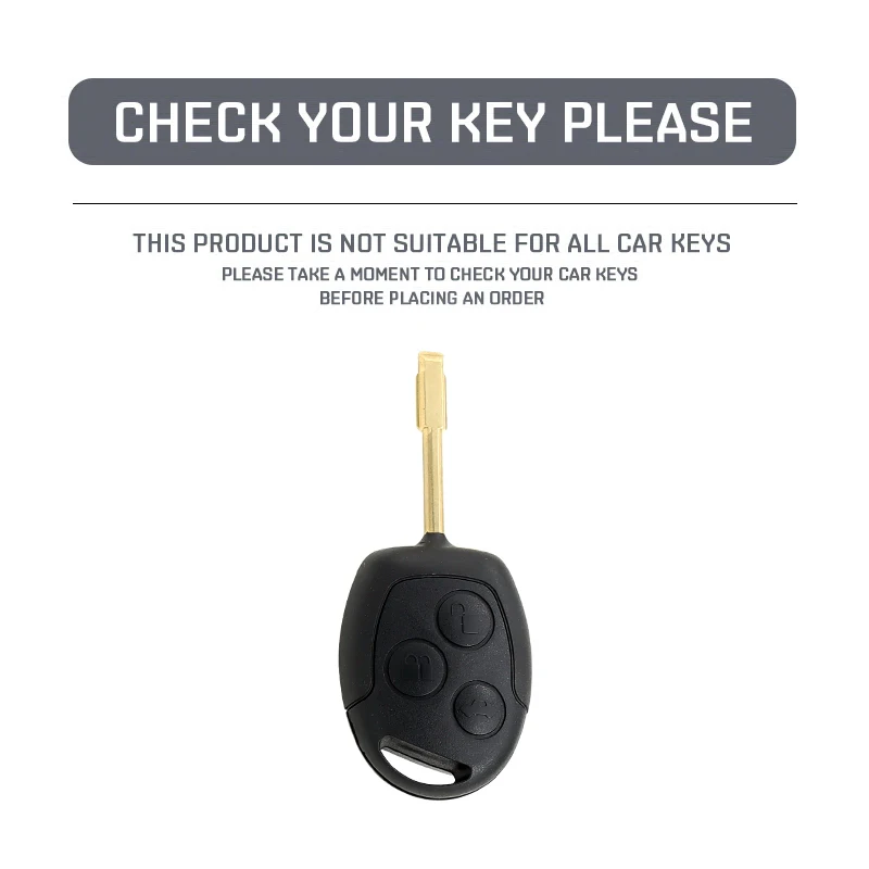 3 Buttons TPU Car Key Case Cover For Ford Mondeo Focus Fusion Fiesta Galaxy Transit Protected Holder Keyless Fob Accessories