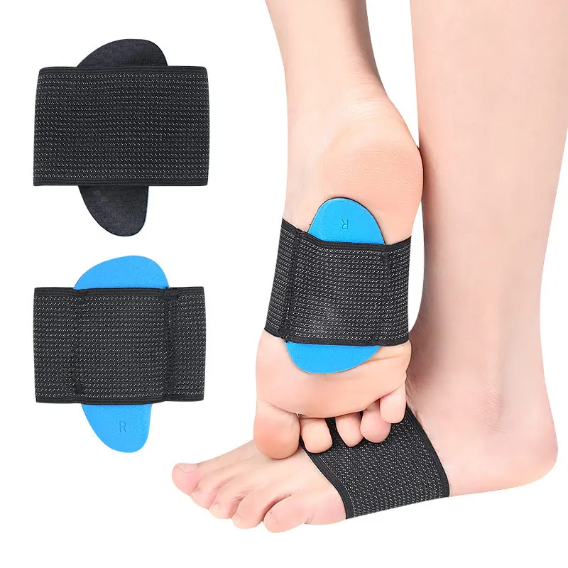 Absorb Shocking Foot Arch Support Insole for Flatfoot Correction Pedicure Insoles Cushion Pad Foot Splint Bunion Toe Separator