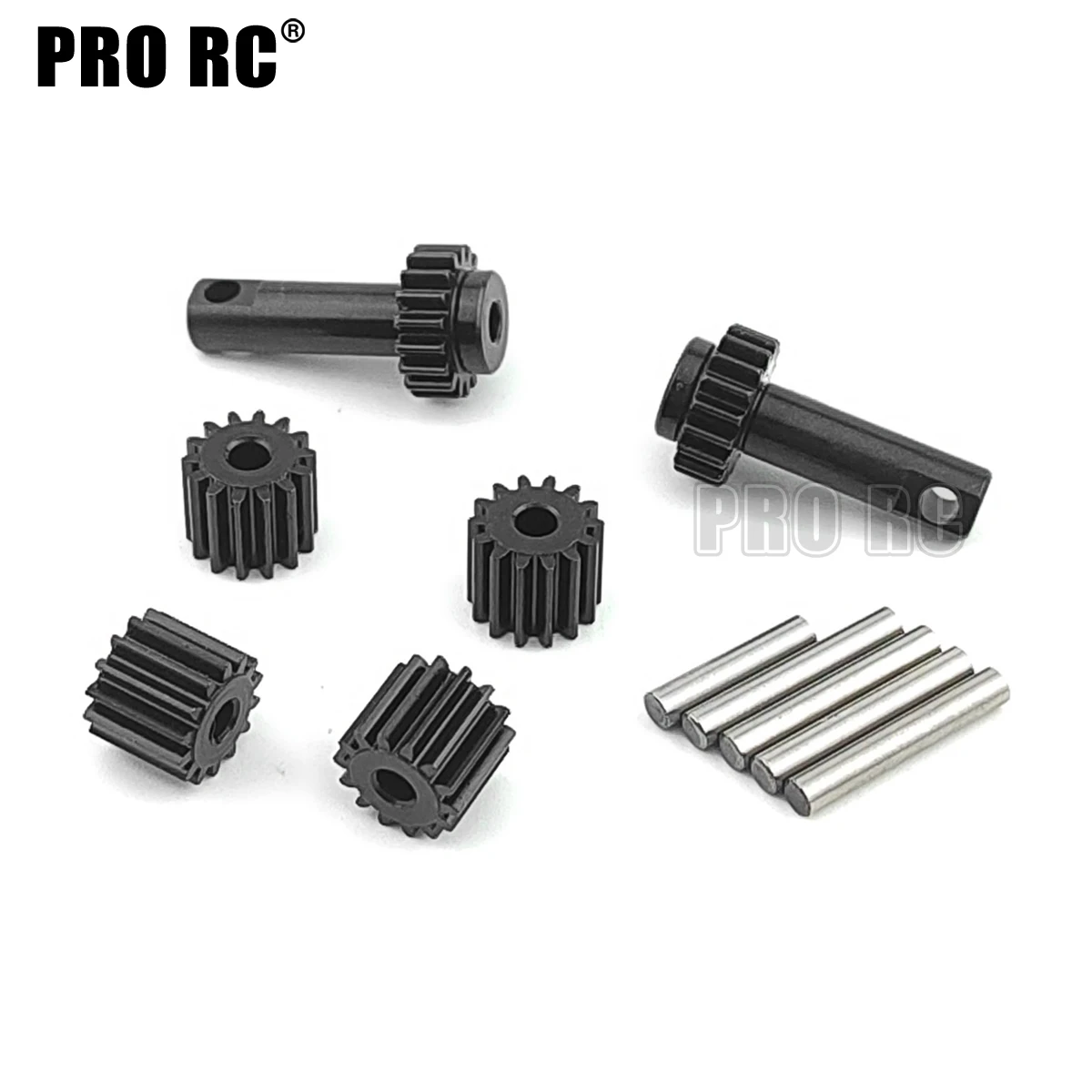 1Set 2382 HD Steel Planet & Sun Gear w/ Shaft Set For Traxxas 1/10 Stampede / VXL Brushless Rc Car Part