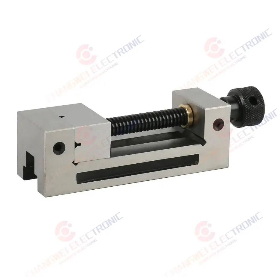 High Precision Vise Grinding/Drilling Machine Manual Flat Vise Small Fixture Chrome Molybdenum Steel Right Angle Vise 2 inch