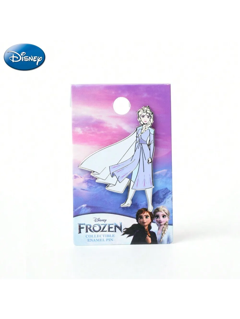 

1 шт., официально лицензированная брошь Disney «Холодное сердце», Эльза Олаф, милые металлические эмалированные булавки в стиле аниме, ювелирный аксессуар, подарок принцессы на день рождения