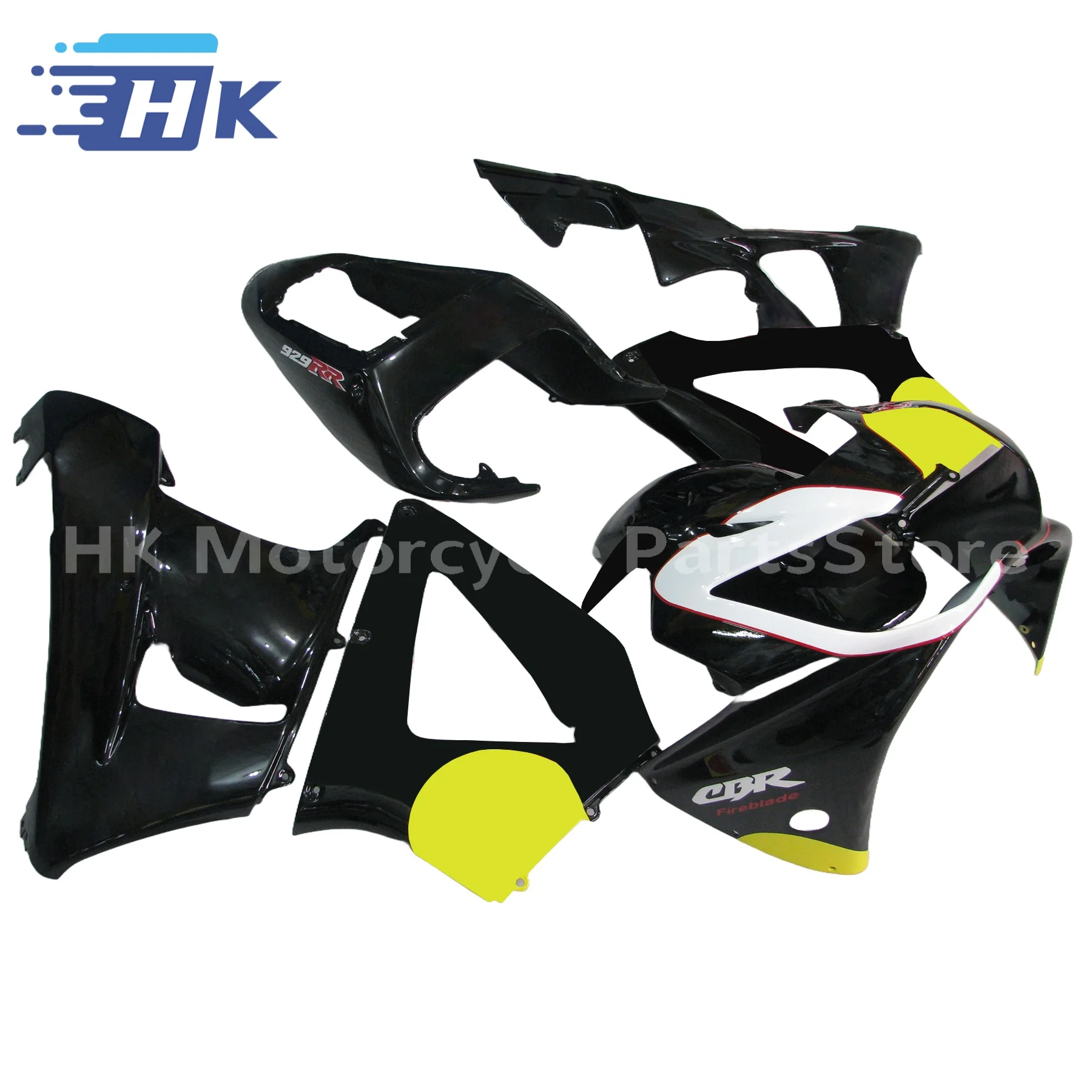 

Комплект обтекателей мотоцикла, новый для CBR900RR CBR929RR CBR900 CBR929 CBR 900 929 RR 900RR 2000 2001, комплект обтекателей кузова