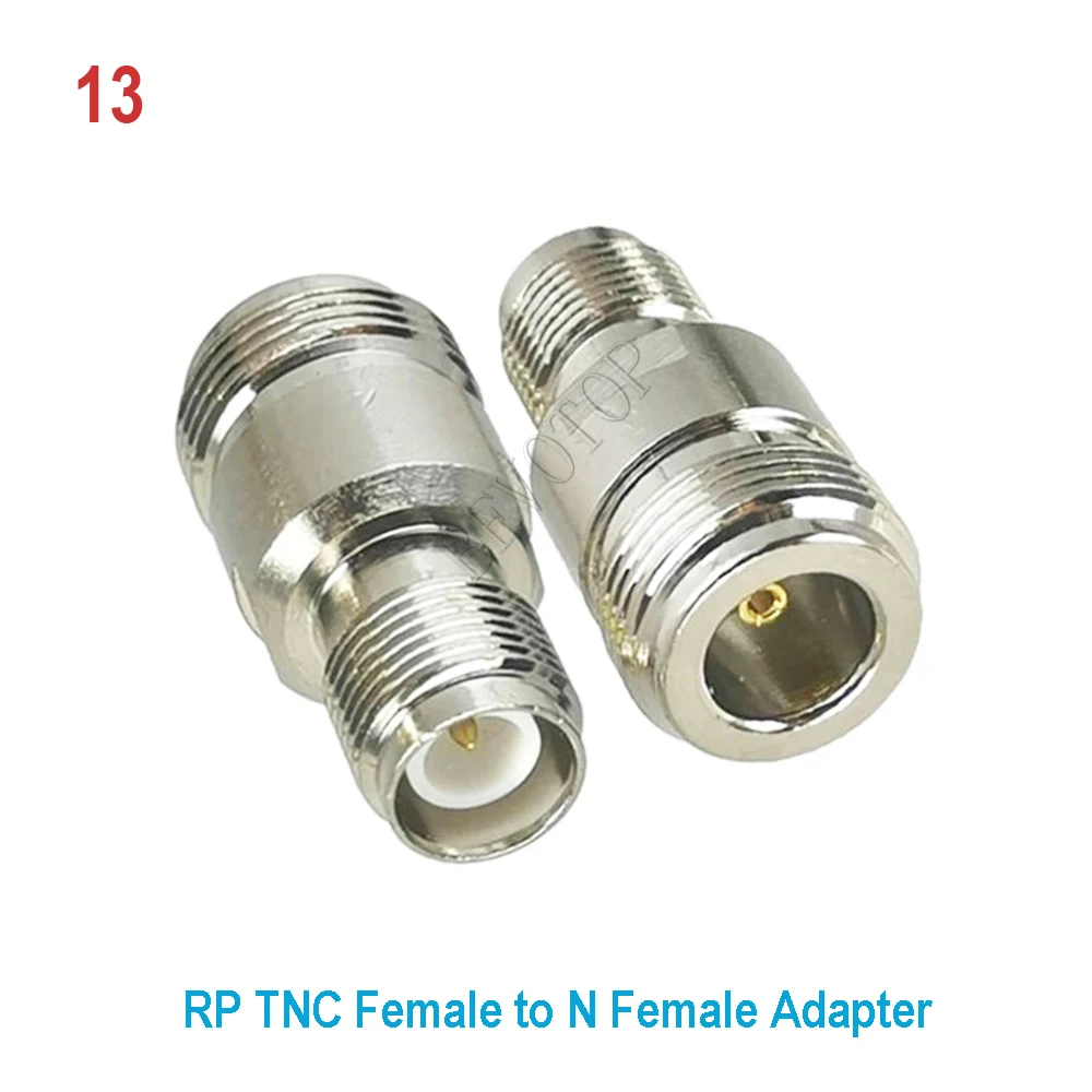 1 Stuks N Mannelijk/Vrouwelijk Naar N/Tnc/Bnc/Qma/F Mannelijk/Vrouwelijk Recht/Haaks Coax Adapter