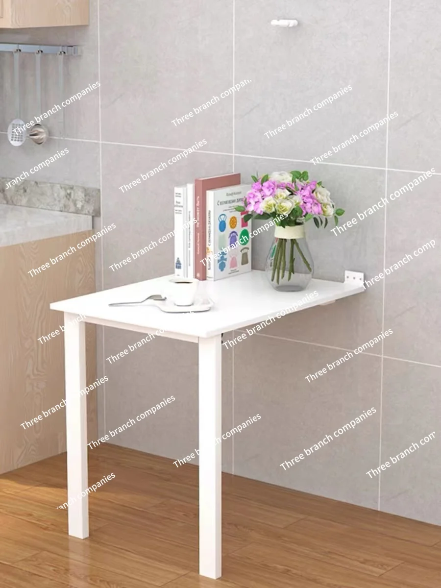 retractable invisible household multifunctional wall table