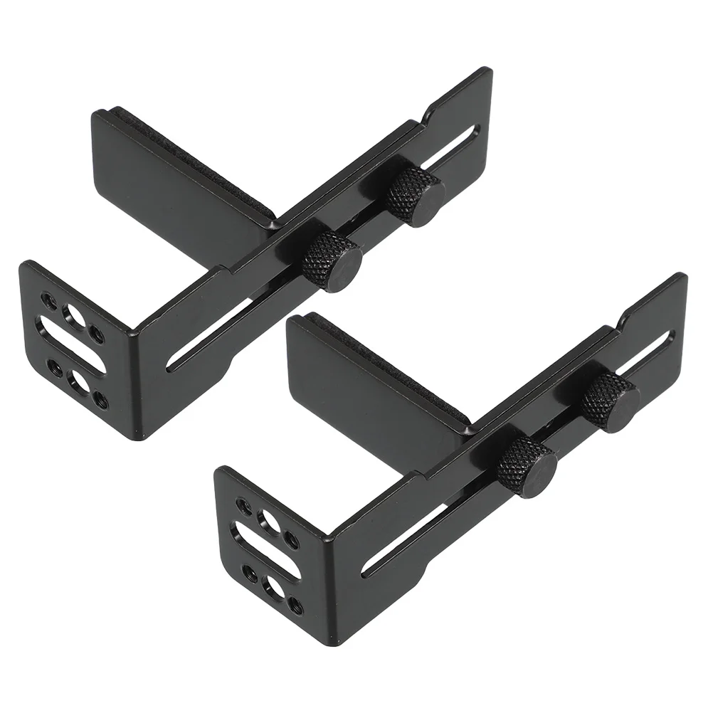 

2Pcs Graphics Card Support Bracket Black Metal GPU Holder Stand Fan Mount Cooling Anti-Sag Brace GPU Riser Graphics Card Holder