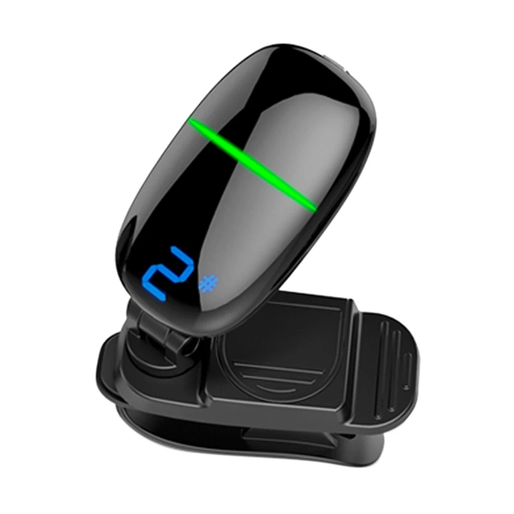 

B72A Fzone FT-16 Clip-on Chromatic Tuner for Guitar Bass Violin and Ukulele Tuner 3D Design Guitar Accessories