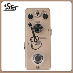 ISET PD-13 AC Stage Guitar Effect Pedal Analog Acoustic Guitar Tone Effect True Bypass Pedal Acoustic Guitar Accessories