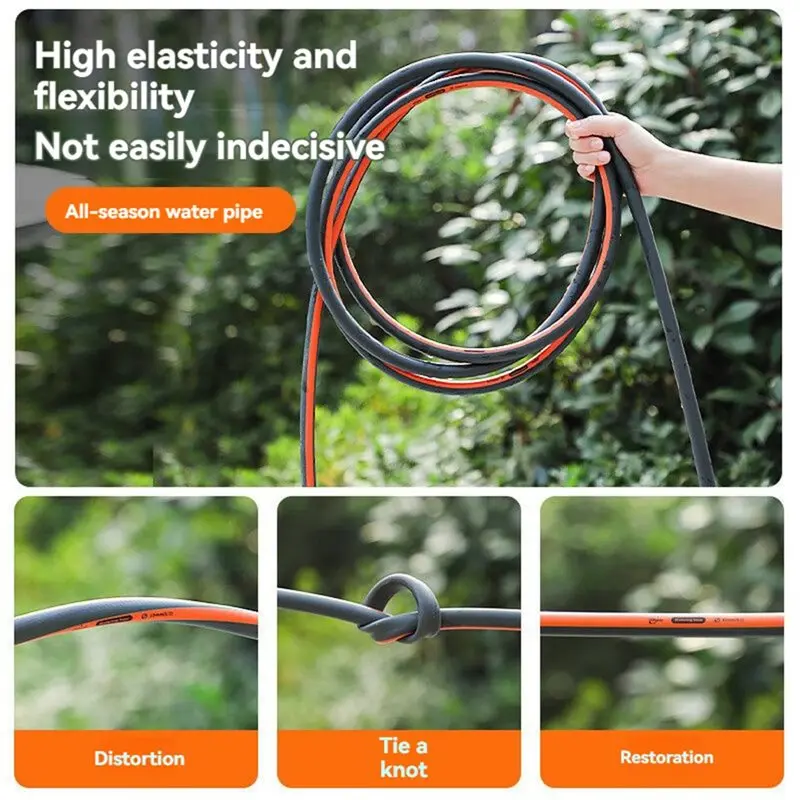 High Pressure Adjustable Garden Hose Nozzle With Spray Patterns Hand Sprayers For Plants& Lawn For Watering-[NICEMAN-NJ]