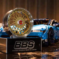 1/5 Car Model Metal Forged BBS RAYS Assemble Refitting Wheel Hub  Creative Desktop Display  Personalized  Modification Toys Gift