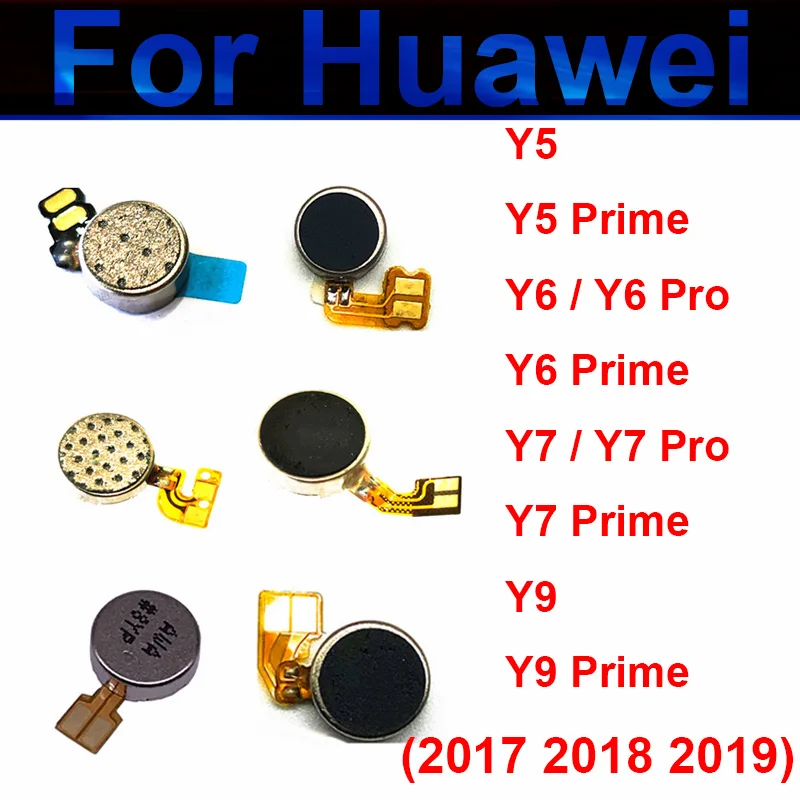 Motor Vibrator Flex Cable For Huawei Y5 Y6 Y7 Y9 Pro Y5 Y6 Y7 Y9 Prime 2017-2019 Motor Vibrator Vibration Module Repair Parts