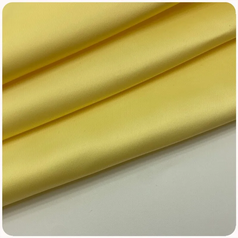

smooth and dress fabric thickened silk-like satin shoe material