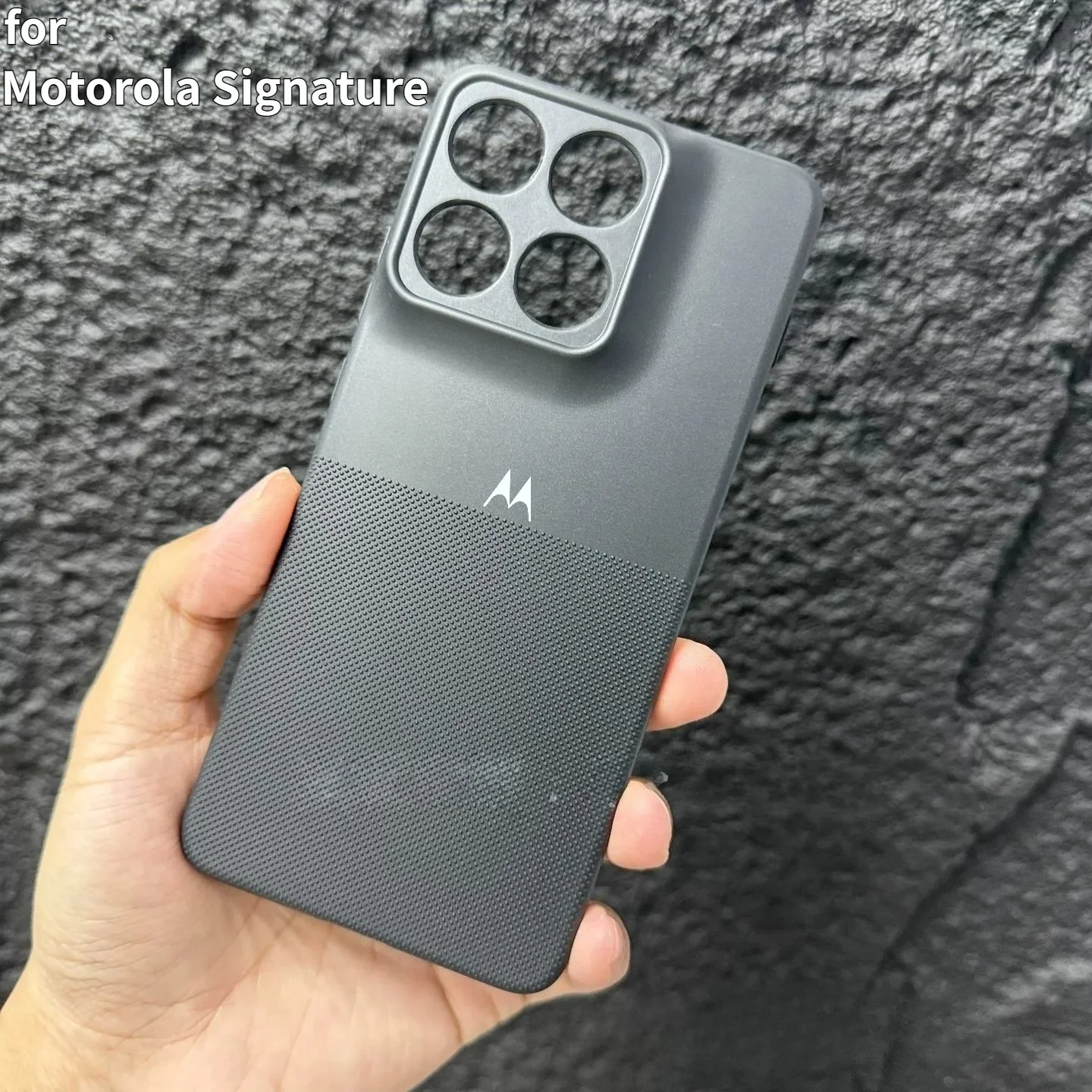 Image of 3D-Punktmuster TPU Original Hülle für Motorola Signature Moto Edge 70 Pro Fusion+ 60 Pro 50 Pro G67/57/17 Power Slim Cover
