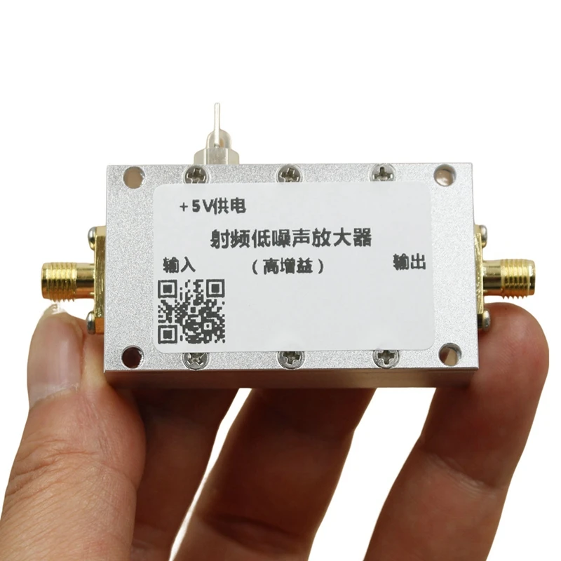 0.01-4G RF Low Noise Amplifier 40Db Gain For LNA UHF VHF GPS Spectrum Analyzer RF Low Noise Amplifier