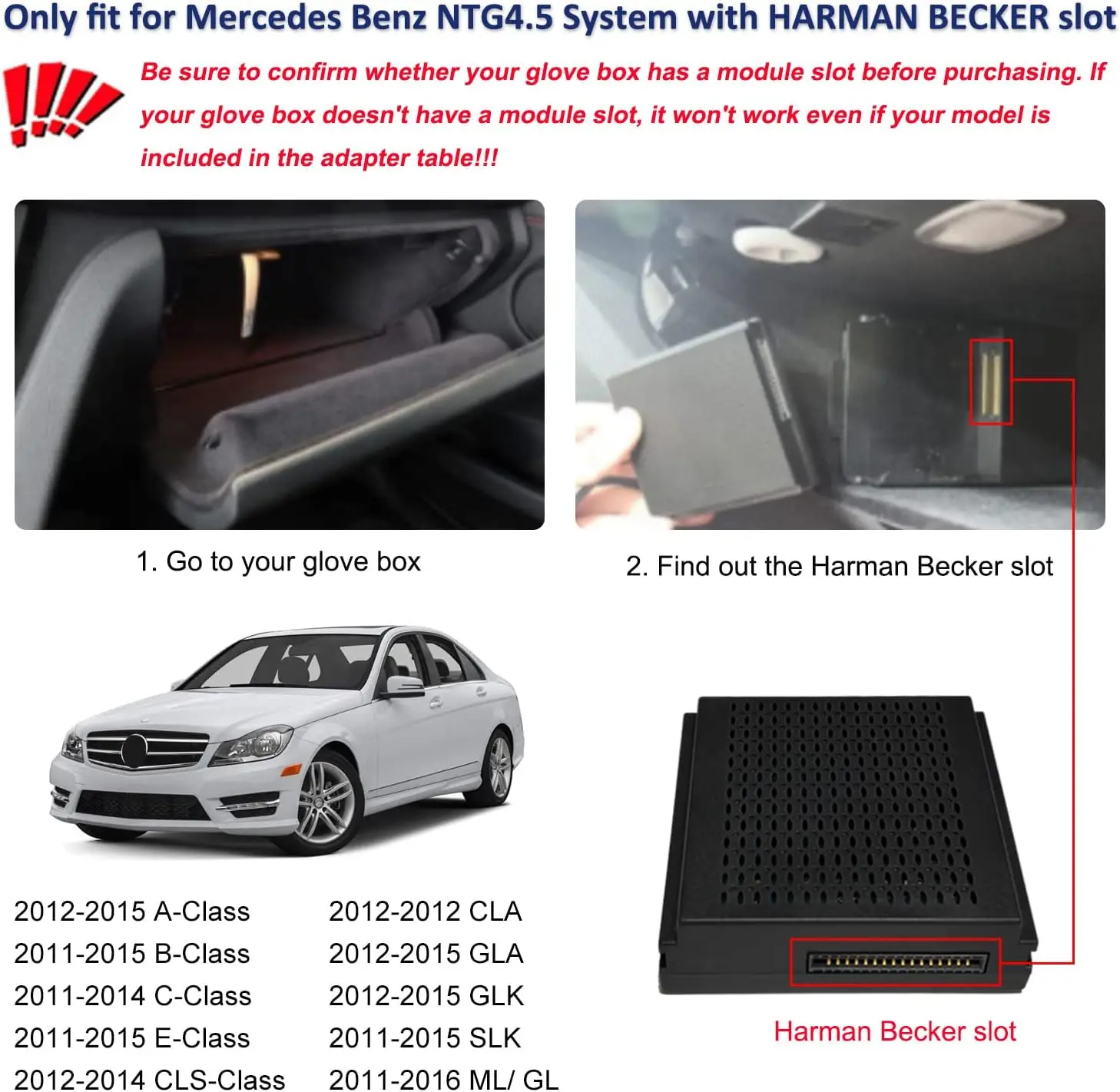 REEIIO Draadloze CarPlay voor Mercedes Benz A B C E Klasse W246 W176 GLK W204 X204 ML NTG4.5 Becker Module Android Auto AirPlay