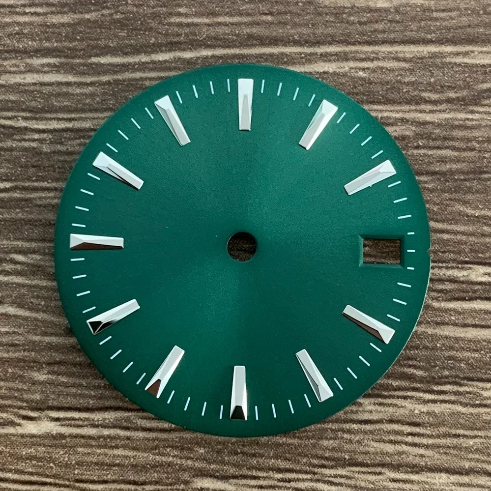 28.5mm Sunrise Texture Dial Non luminous Aseptic Customized Logo Dial Suitable for Customized NH Dial 35/36 Dial Movement Parts