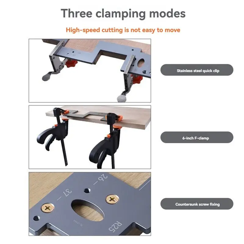 BAAR-Handle Free Slotting Tool Woodworking Tool Wood Groove Tool Wood Grooving Guide For Closet Kitchen Door Cabinet