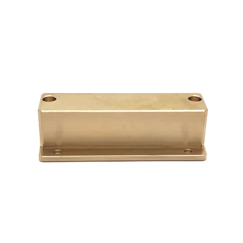 Metal Upgrade Brass Beam Counterweight Block For YiKong 1/10 YK4106 RC Car Parts