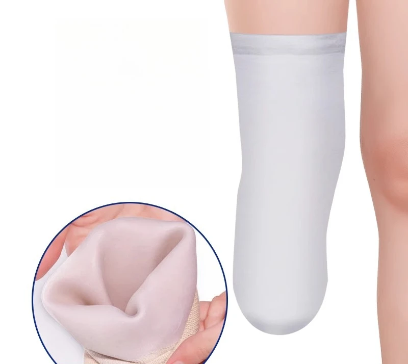 

Calf Prosthesis Gel Cover Silicone Cover Residual Limb Socks Disabled Amputation Socks Thickened Slow CompressionS/L