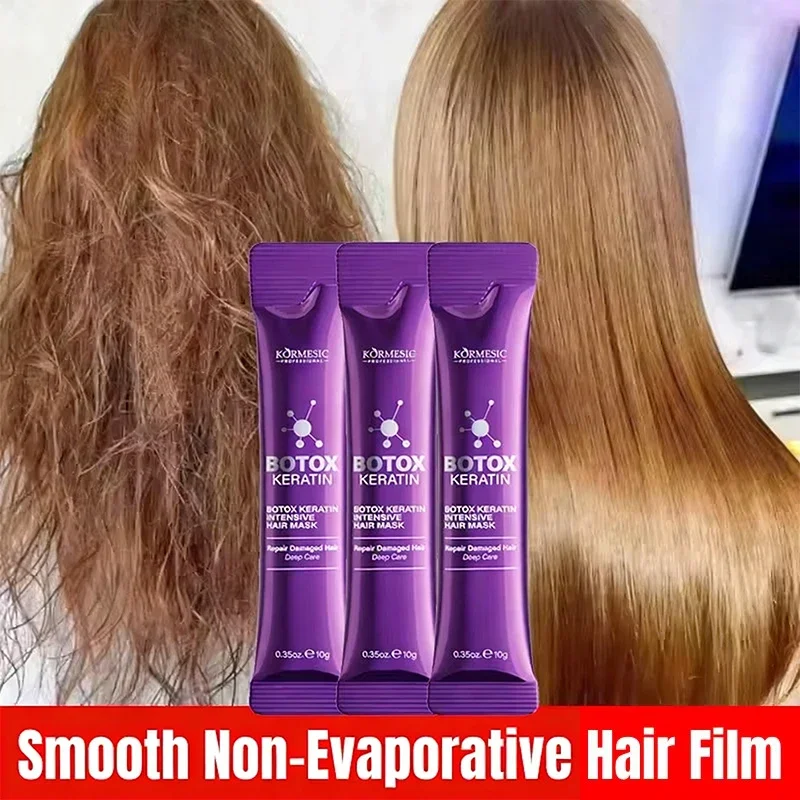 Hair Mask 5 Second Magical Keratin Repair Damaged Frizzy Hair Soft Smooth Shiny Nutrition Deep Moisturize Hair Treat Care Produc