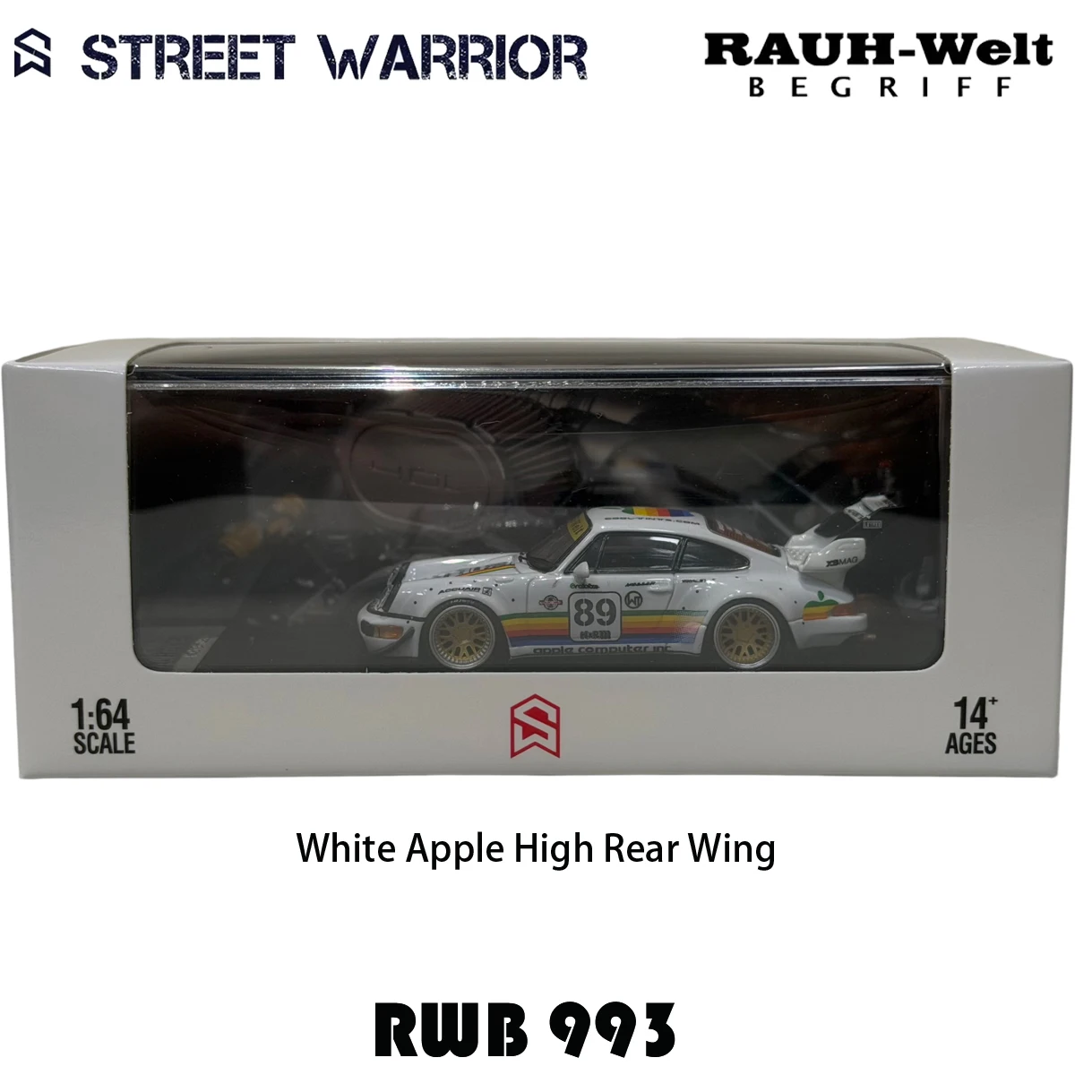 High Rear Wing WHI