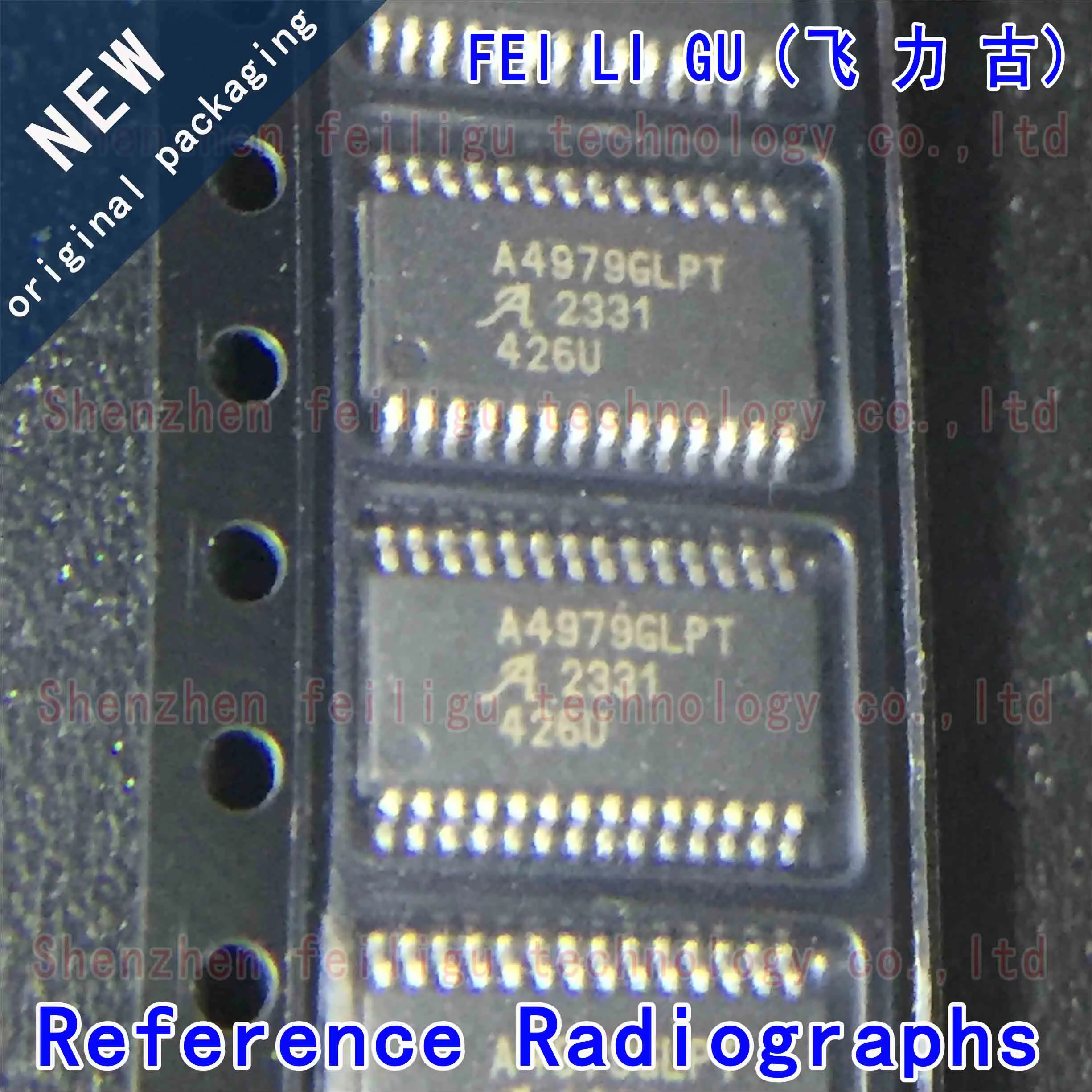 1~30PCS 100% New original A4979GLPTR-T A4979GLPTR A4979GLPT package:TSSOP 28 bipolar motor driver chip