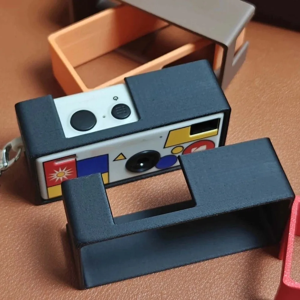 Mini For Kodak Camera Protective Case Scratch-proof with Cold Shoe Adapter Drop-proof Camera Box Colorful Action Camera Cover