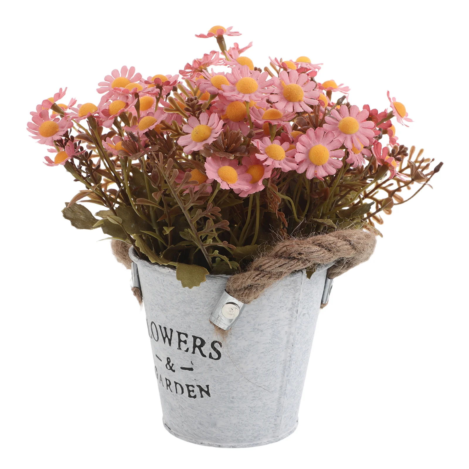 

Artificial Simulated Autumn Chrysanthemum Potted Plant Silk Cloth Flower Bonsai