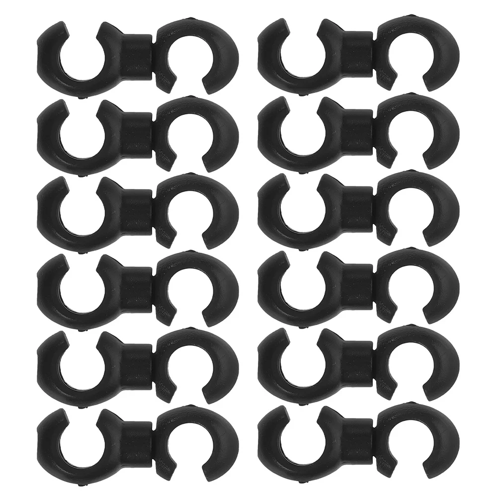 50 قطعة من مشابك كابل الدراجة، مشبك الاحتفاظ لدراجات الطرق الجبلية، مادة متينة، سهلة التركيب، تعزز تجربة ركوب الخيل