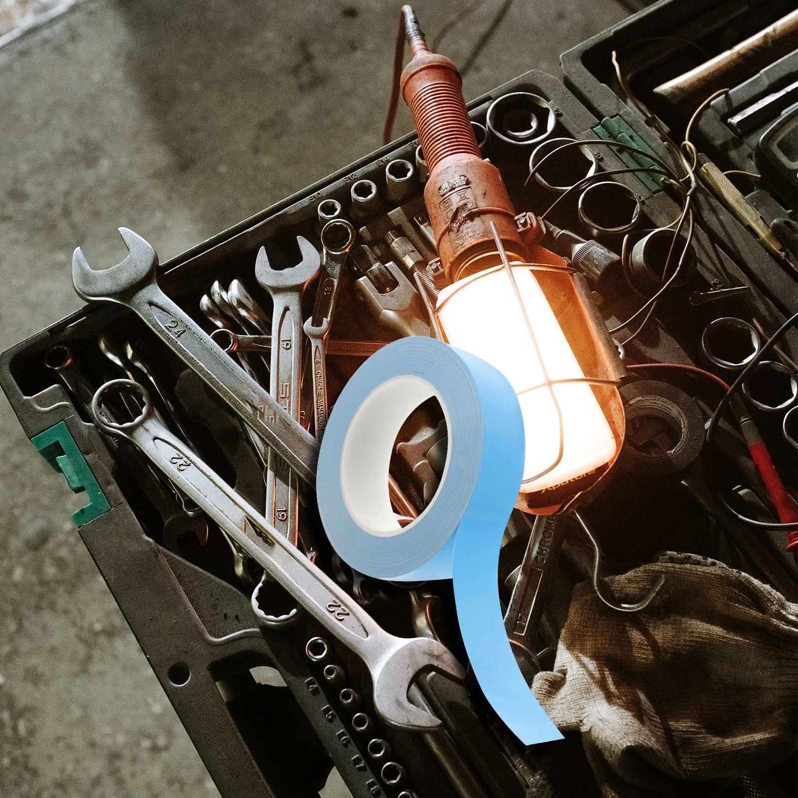 

1 Roll Thermal Double Side Tape Fiberglass Adhesive For Electronics Cooling Heat Transfer Conductive Insulated High Temperature