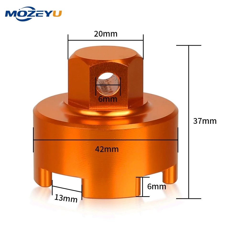 2024 WP Front Fork Compression Valve Removal Tool FOR HUSQVARNA TC125-250 FC250-450 FX350-450 Motorcycle Fork Cap Puller Tools