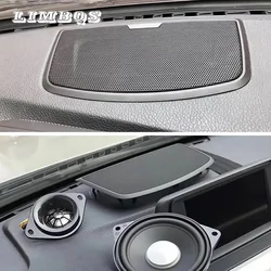 Car Dashboard Cover For BMW F30 F32 F34 3 4 GT Series Quality Center Tweeter Speaker Loudspeaker Interior Decorative Accessories