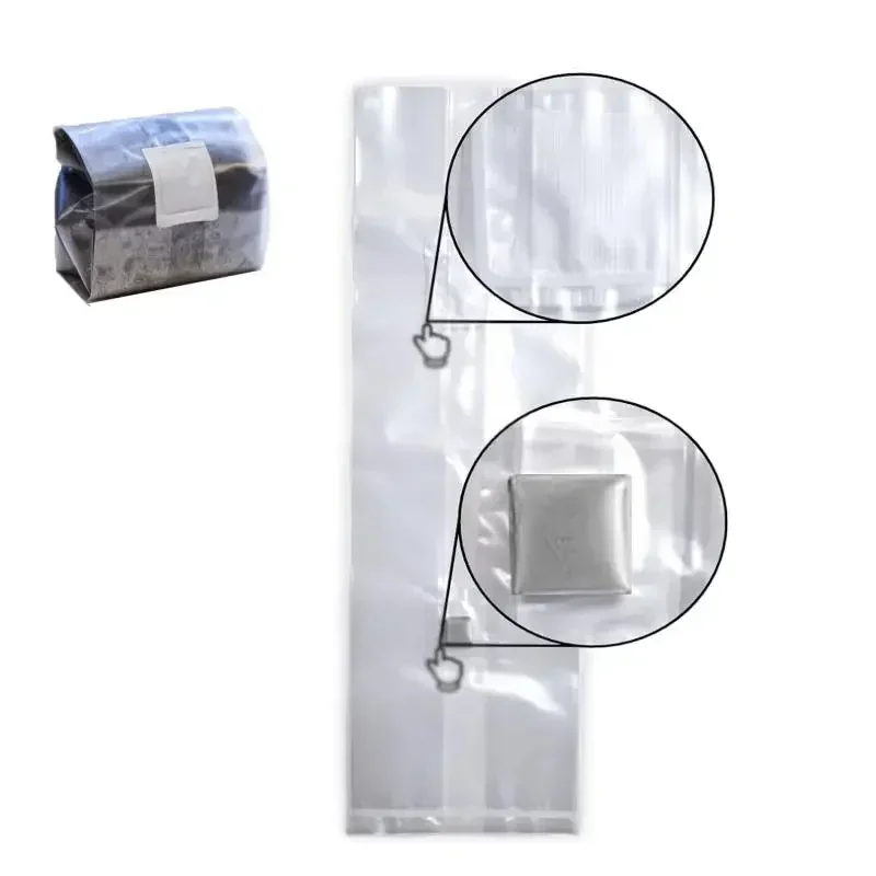 20-10pcs Mushroom Growing Bag Spawn Bags Bags with/without Injection Port Filter Breathable Autoclavable