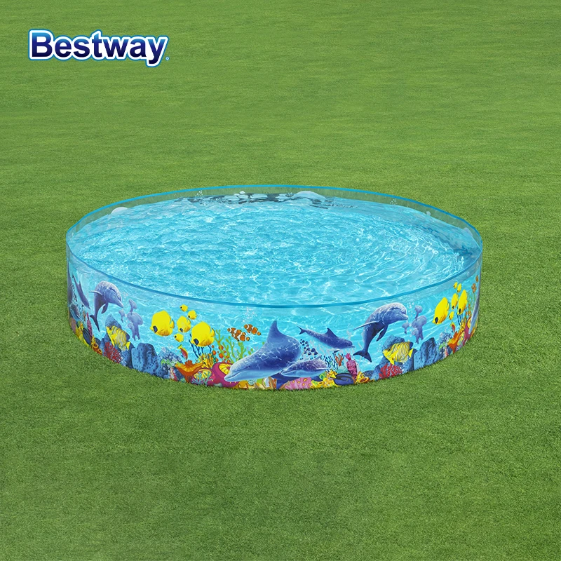 stway55030 1 piece Fun Play Pool, Playground Pools, Inflatable Above Ground Pools, Outdoor Garden Pools