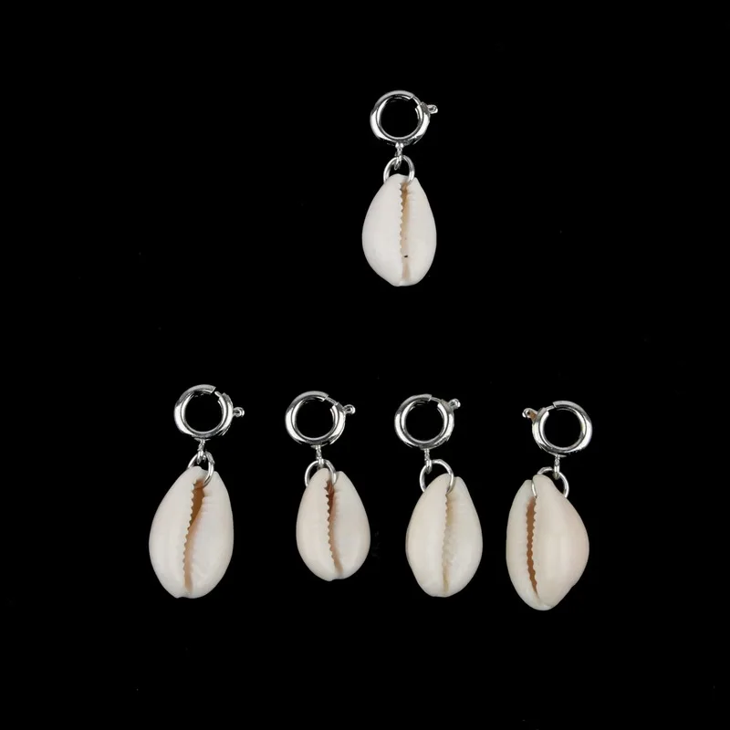 5 pcs/set Shell Tree DIY Charms Hair Braid Dread Dreadlock Beads Clips Cuffs Rings Golden Clasps Jewelry Dreadlock Accessories