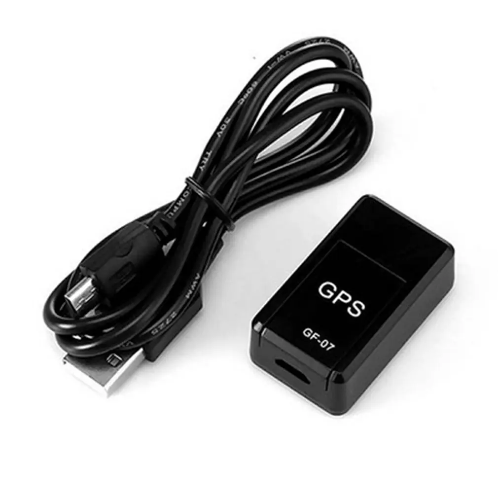 Rastreador GPS magnético GF07, dispositivo de seguimiento en tiempo Real, localizador GPS magnético, memoria para vehículos, soporte de 16GB, envío directo