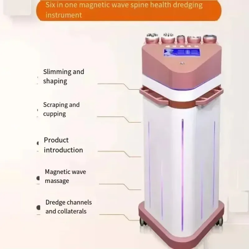 

202580k vacuum cavitation device, weight loss, fat burning, reduction, 6 in 1, slimming, face lifting, magnetic wave, heat wave.