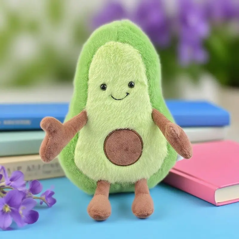 25*14 سنتيمتر أفخم الأفوكادو اللعب Kawaii الأخضر الفاكهة محشوة أفخم ألعاب كرتونية للبنين بنات هدايا عيد الميلاد #1