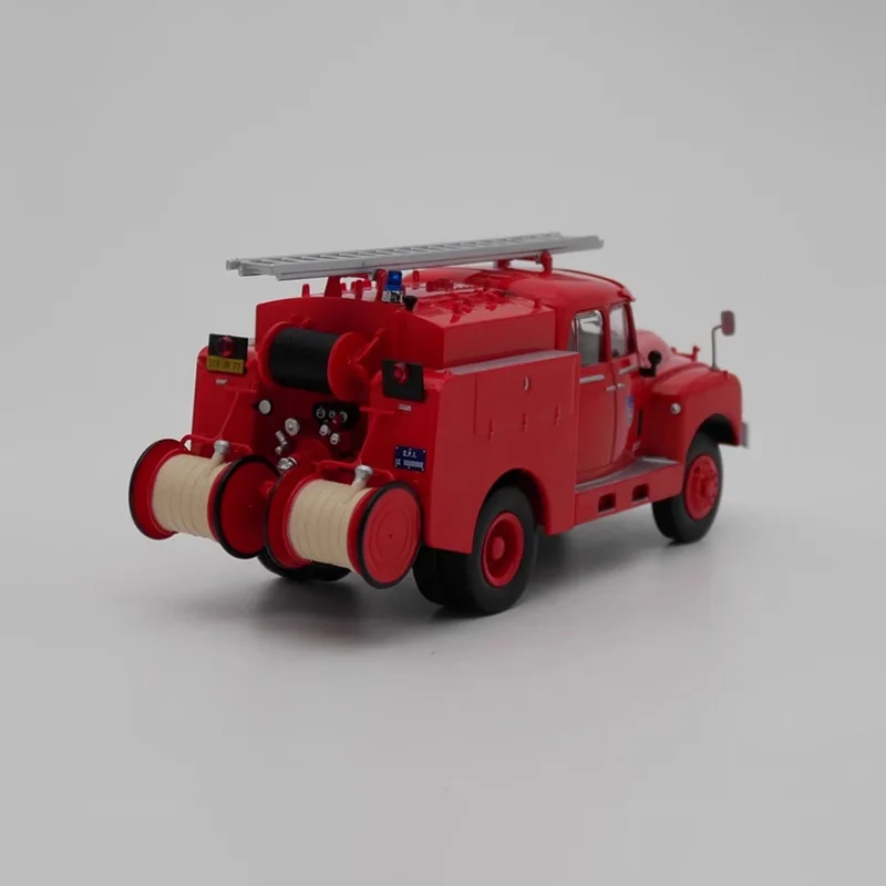 Diecast escala 1:43 IXO Citroen C 46 D motor de bomberos modelo de coche de aleación producto terminado juguete de simulación colección regalo modelo estático