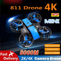 811 Mini Drone 4k profession 2k HD 1080P Wide Angle Camera WiFi FPV RC Dron Height Keep 8000M Drones Kids Toys 4DRC 2025 New