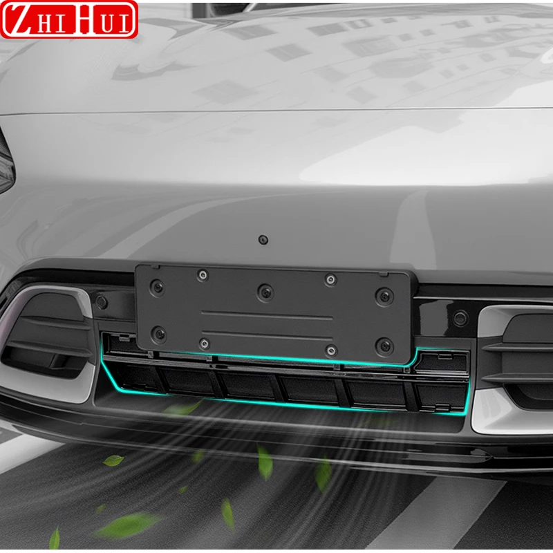 For Xiaomi YU7 Car Quick Dismantling Insect Proof Net Front Bumper Water Tank Protection Cover Middle Net Dust Cover Accessories