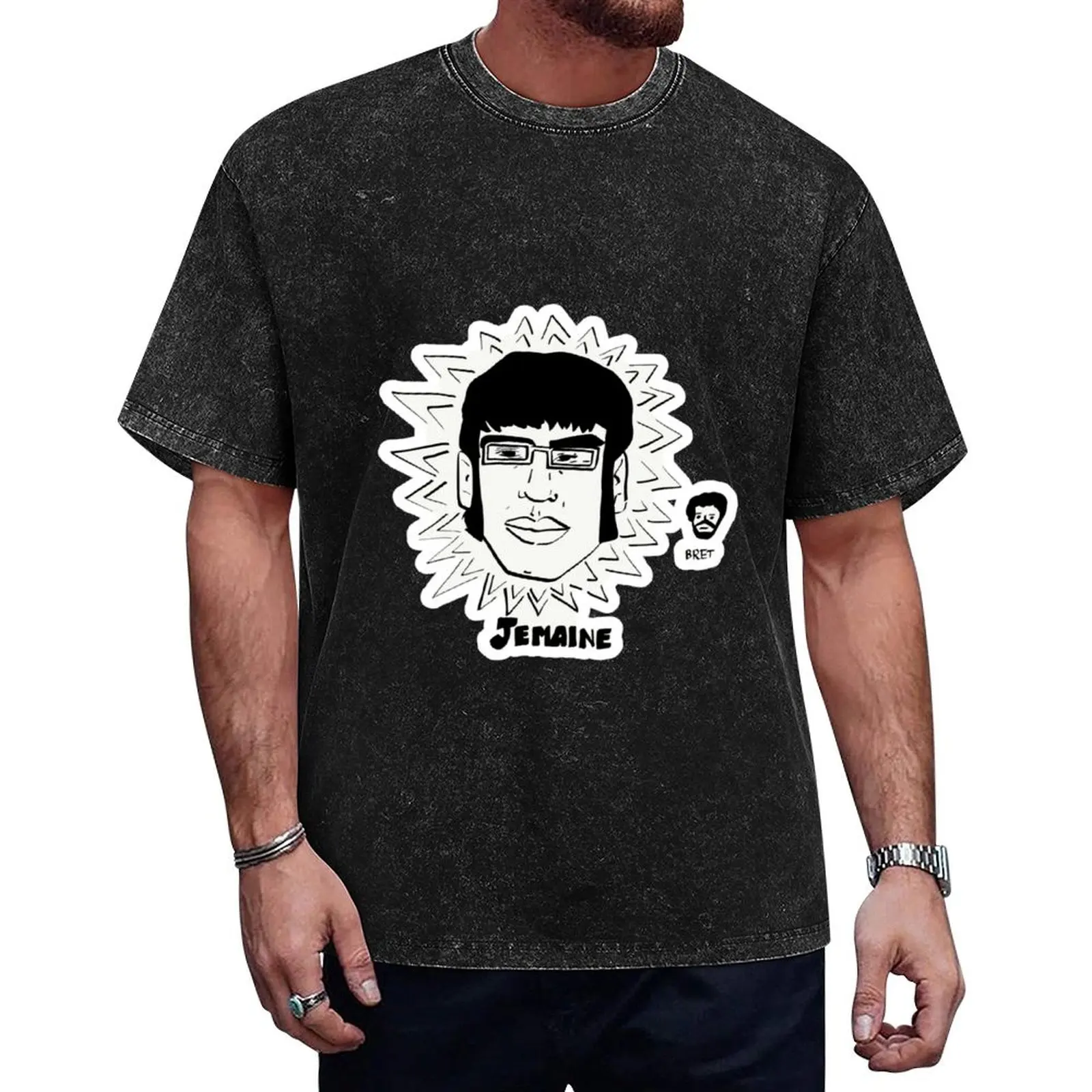 

Flight of the conchords bret and jemaine band poster T-Shirt anime shirts graphic tees T-shirts man mens fashion